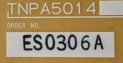 TARJETA (SS3) PARA TV PANASONIC / NUMERO DE PARTE TNPA5014 / ES0306A / PANEL MC216F30F12 / MODELO TH-85PF12U - Imagen 2